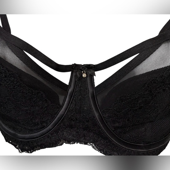 Charade, Black Underwire Bra, Size 36H 🫦 - Picture 4 of 11